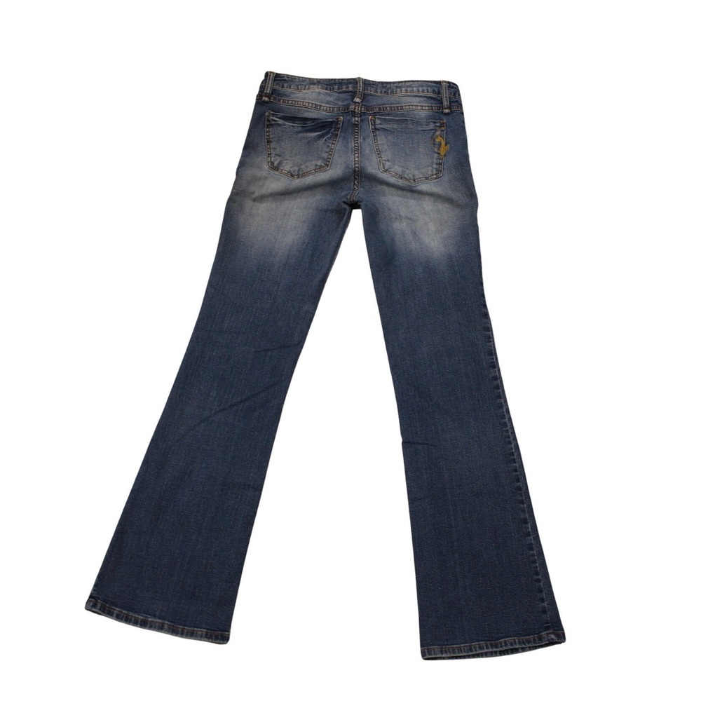 Y2K‎ Phat Fashions Silver Label Flare Jeans 7W